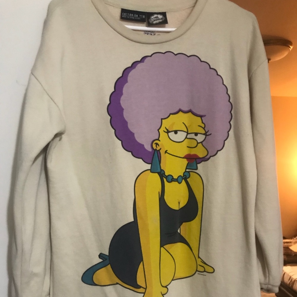 Simpsons x cotton on Patty crew neck